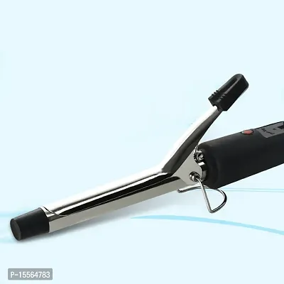 Women Lady Professional Ceramic Anti-Static Curl Curling Make Travel Hair Curler Curling Iron Rod Anti-scald Curling Wand Waver Maker Roller Styling Tool 15W ( 1 Year Warranty )471B-thumb3