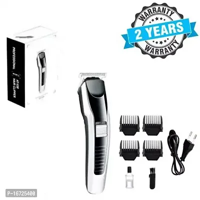 AZANIA AT-538 Electric Hair trimmer for men Shaver Hair Machine adjustable for men Beard Hair Trimmer, beard trimmers for men, beard trimmer for men with 4 combs (Black)-thumb0