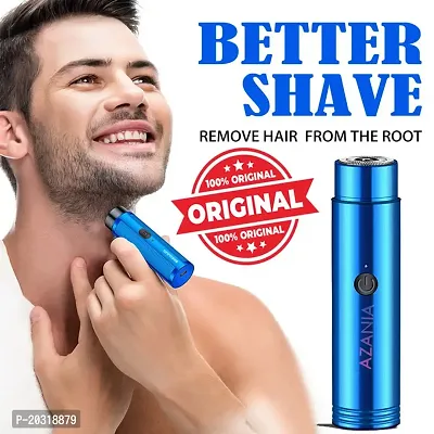 AZANIA Shaving Co Trimmer Men, 2X Fast Charging, 2 Yr Warranty, 80Min runtime, Hair Trimmer, Shaving Machine, Cordless Beard, 38 length Settings, Flash USB...