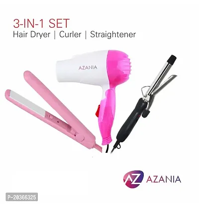 AZANIA 3 IN 1 DEEP WAVER - CURLY- TWISTED- WAVY| HAIR STYLER | CURLING TONG| EMERALD COLLECTION | LIMITED EDITION-thumb0