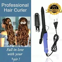 AZANIA 3 in 1 Mini Hair Styler- Mini Hair Straightener, Mini Curler  Mini Hair Crimper, India's No.1* Hair Styler Appliance Brand, (VHSCC-06)-thumb2
