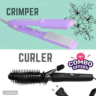 AZANIA Hair Styler- Hair Straightener for Women, Hair Curler  Hair Crimper, India's No.1* Hair Styler Appliance Brand, (Keratin Hair Styler,...