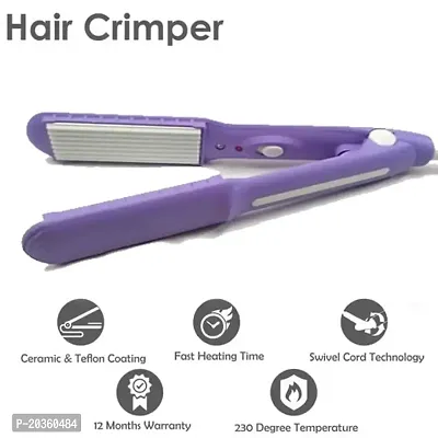 AZANIA Hair Styler- Hair Straightener for Women, Hair Curler  Hair Crimper, India's No.1* Hair Styler Appliance Brand, (Keratin Hair Styler,...-thumb5