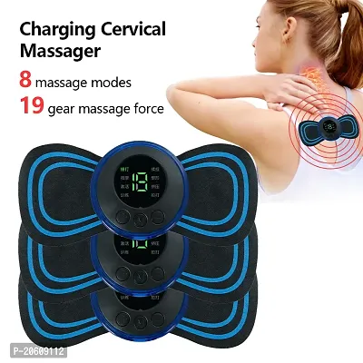 Full Body Massager Machine for Pain Relief with 4 Attachments - Electric Back Massager for Pain Relief with 4000mAh battery and up to 18 Months Warranty-thumb0
