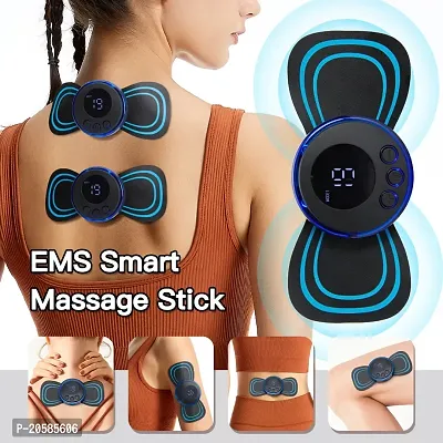 Full Body Massager Machine for Pain Relief, Handheld Back Massage Machine with Medical Grade Silicone, Fast Charging, 8 Speeds, 20 Modes  1 Year Warranty - Magic-Vibe HM 260