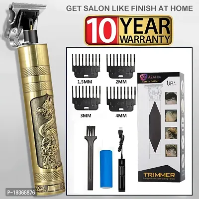 Hair Trimmer For Men Buddha Style Trimmer Professional Hair Clipper Adjustable Blade Clipper Shaver For Men Retro Oil Head Close Cut Trimming Machine 1200 Mah Battery Hair Removal Trimmers