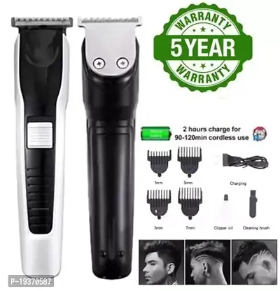 AT-538 PROFESSIONAL BEARD  Durable Sharp Accessories Blade Trimmer and Shaver with 4 Trimming Combs-thumb0