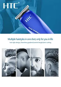 AZANIA HAIR TRIMMER AT-528 FOR MEN, BEARD CORDLESS RECHARGEABLE HAIR TRIMMER CLIPPER RUNNING TIME 45 MINTUES (BLUE)-thumb3