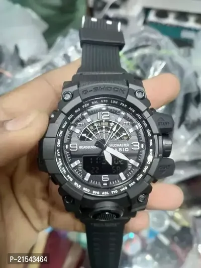 Analog-Digital Black Dial Men's Watch-GA-100-1A1DR (G270)