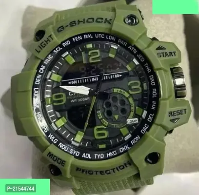 Analog-Digital Black Dial Men's Watch-GA-100-1A1DR (G270)-thumb0