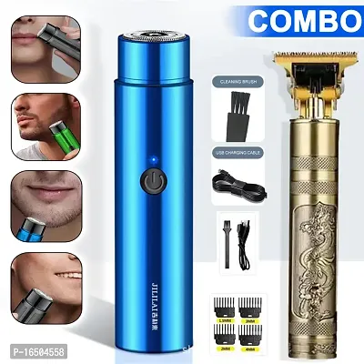 Mini-Shave Portable Electric Shaver, 2023 New Upgrade Mini Electric Razor Shavers for Men, Rechargeable Shaver Easy One-Button Use Suitable for Home,Car,Travel Christmas Gifts