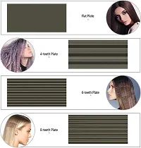 New Professional Feel Hair Crimper, Electric Ceramic Corrugated Hair Crimper Curler Straightening Iron Wide Plates Waver Corn Hair Crimping ( PACK OF 1 MINI CRIMPER ) MULTICOLOUR-thumb2