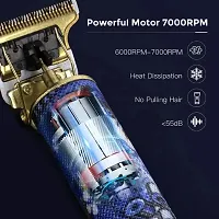 Hair Trimmer For Men Style Trimmer, Professional Hair Clipper, Adjustable Blade Clipper, Hair Trimmer and Shaver,Retro Oil Head Close Cut Precise hair Trimming Machine-thumb3