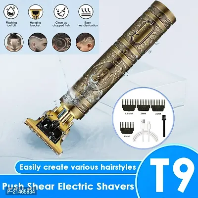 2-Speed Professional Rechargeable Cordless Shaver and Low Noise Water Proof Electric Trimmer
