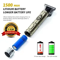 Beard Trimmer for Men 2C With High Precision Trimming | 2 Beard Comb | Fast Charging | 0.5mm Precision | 40 Length Settings | 90 Min Run Time-thumb4