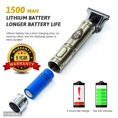 Beard Trimmer for Men 2C With High Precision Trimming | 2 Beard Comb | Fast Charging | 0.5mm Precision | 40 Length Settings | 90 Min Run Time-thumb5