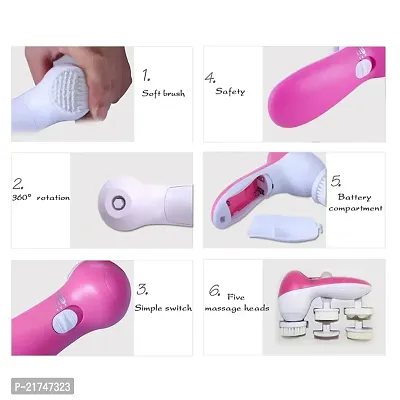 5-In-1 Massager Body Face Beauty Care Facial Massager-thumb2
