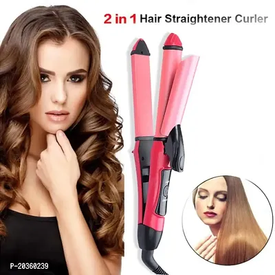 AZANIA Hair Curler for Women with Ceramic Coated Barrel  Quick Heat Up, VHCH-07, Black-thumb0