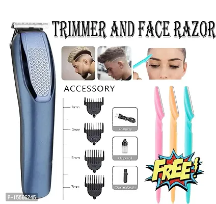 DALING Electric Copper Trimmer Sharp lining 30 min Runtime For Men Body and Face Hair Removal (Copper)-thumb0
