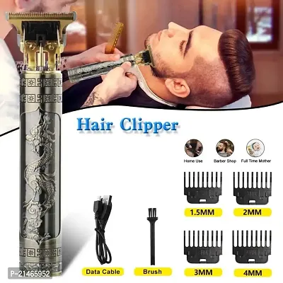 Battery Powered USB Rechargeable and Cordless: 60 Minutes Runtime Professional Hair Clipper for Men-thumb0