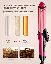 Azania Professional Electric Hair Straightener Hair Straightener2 In 1 Curler Tools Multifunctional Styler Hairdressing Multicolor Hair Styling Staightners-thumb4