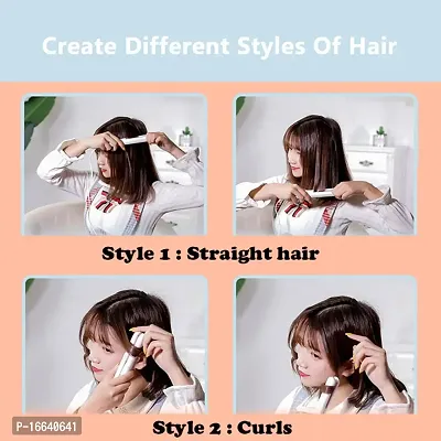 Hair Crimper Beveled edge for Crimping, Styling and volumizing with Ceramic Technology for gentle and frizz-free Crimping Electric Hair Tool Model no. - AZN 8006-thumb5