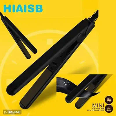 HAIR STRAIGHTENER WITH PROFESSIONAL PTC AND DUAL CERAMIC HEATERS FOR LONGER, THICKER, AND AFRO CARIBBEAN HAIR.