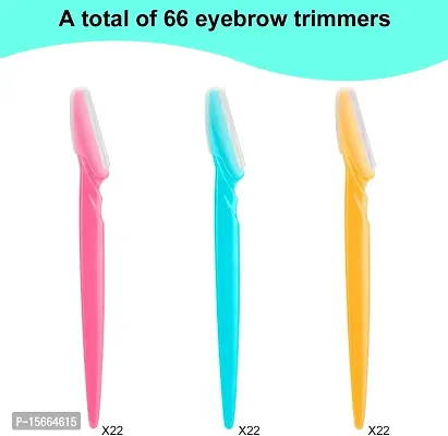 Tinkle 3 PCS Eyebrow or Face Hair Removal Safety Razors Trimmer Shaper Shaver Cosmetics-thumb0