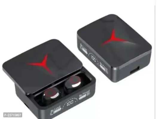 Stylish Black In-ear Bluetooth Wireless Earbuds With Microphone