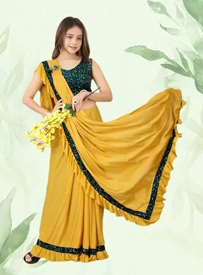 Bollywood Ready To Wear Kids Saree