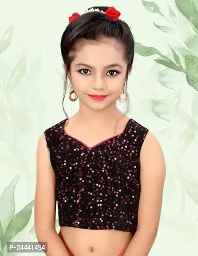 Bollywood Ready To Wear Kids Saree-thumb2