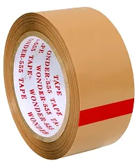 Packaging Tape Premium Grade 48 mm width 200 meter length Brown (Set of 6)-thumb2