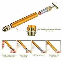 24K Gold Electric Vibration Facial Massage-thumb1