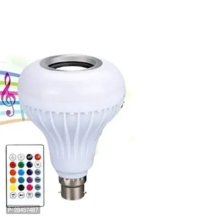 Bluetooth Musical Led Light Speaker Colourful Music Player with Remote Control Smart Bulb (pack of 1)-thumb0