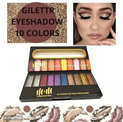 Best 10 Color Glitter Pocket Eyeshadow Palette-thumb0