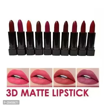 Pocket Matte Beauty Lipstick Set Of 10 Pcs - 30gm-thumb0