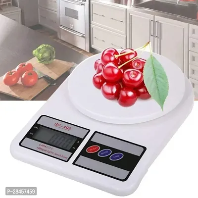 Digital Kitchen Weighing Machine With Back Lite LCD Display for Measuring-thumb0