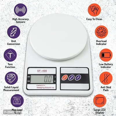 Digital Kitchen Weighing Machine With Back Lite LCD Display for Measuring-thumb4