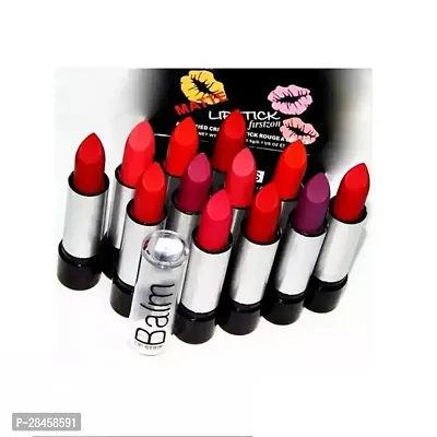 Longlasting Matte Lipstick Pack Of 12-thumb0