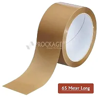 Packaging Tape Premium Grade 48 mm width 200 meter length Brown (Set of 6)-thumb1