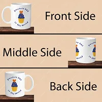 Premium 330ml Ceramic White Coffee Mug - sweetest dad- Single  Pack-thumb3