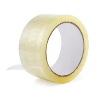 Packaging Tape Premium Grade 48 mm width 200 meter length Transparent (Set of 6)-thumb2