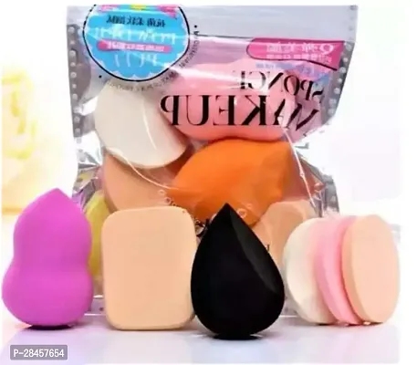 Make Up Sponge Beauty Blender Puff - Color May Vary - Set Of 6-thumb0