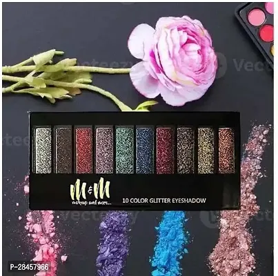 Best 10 Color Glitter Pocket Eyeshadow Palette-thumb0