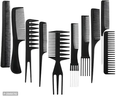 10Pcs Black Plastic Brush-thumb0