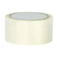 Packaging Tape Premium Grade 48 mm width 200 meter length Transparent (Set of 6)-thumb1