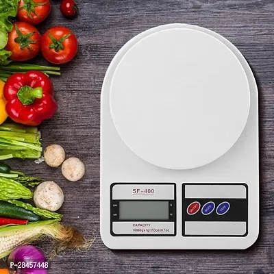 Digital Kitchen Weighing Machine With Back Lite LCD Display for Measuring-thumb0