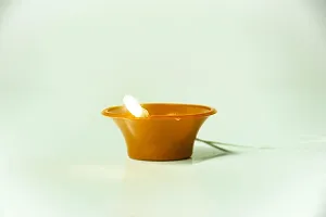 18 Plastic Diya 3 Meter  (Warm White, Brown)-thumb2