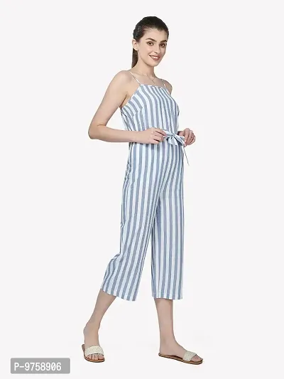 Blue Striped Jumpsuit-thumb2