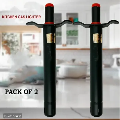 Kitchenware Easy Grip Metal Kitchen Gas Stoves Lighter Pack of 2-thumb0